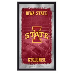 Iowa State 15" x 26" Football Mirror