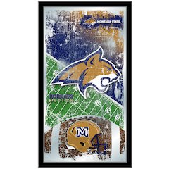 Montana State 15" x 26" Football Mirror