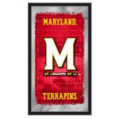 Maryland 15" x 26" Football Mirror