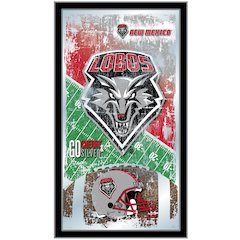 New Mexico 15" x 26" Football Mirror