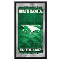 North Dakota 15" x 26" Football Mirror