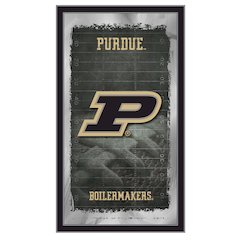 Purdue 15" x 26" Football Mirror