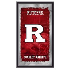 Rutgers 15" x 26" Football Mirror