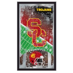 USC Trojans 15" x 26" Football Mirror