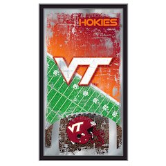 Virginia Tech 15" x 26" Football Mirror