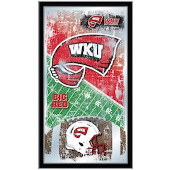 Western Kentucky 15" x 26" Football Mirror