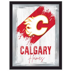 Calgary Flames 17"x22" Logo Wall Mirror