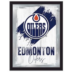Edmonton Oilers 17"x22" Logo Wall Mirror