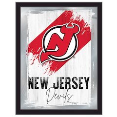 New Jersey Devils 17"x22" Logo Wall Mirror