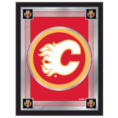 Calgary Flames 17" x 22" Logo Mirror