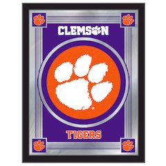Clemson 17" x 22" Logo Mirror