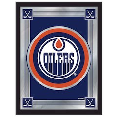 Edmonton Oilers 17" x 22" Logo Mirror
