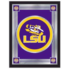 Louisiana State 17" x 22" Logo Mirror