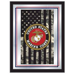 U.S. Marines 17" x 22" Logo Mirror