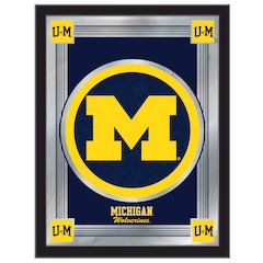 Michigan 17" x 22" Logo Mirror