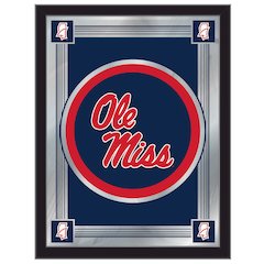Ole' Miss 17" x 22" Logo Mirror