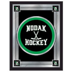 North Dakota Hockey 17" x 22" Logo Mirror