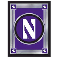 Northwestern 17" x 22" Logo Mirror