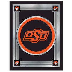 Oklahoma State 17" x 22" Logo Mirror