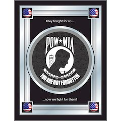 POW/MIA 17" x 22" Logo Mirror