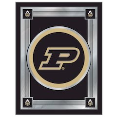 Purdue 17" x 22" Logo Mirror