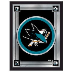 San Jose Sharks 17" x 22" Logo Mirror