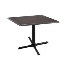30" Tall OD211 Indoor/Outdoor All-Season Table with 30" x 30" Square Charcoal Top