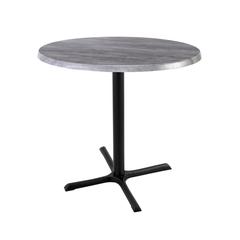 36" Tall OD211 Indoor/Outdoor All-Season Table with 30" Diameter Greystone Top
