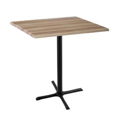 42" Tall OD211 Indoor/Outdoor All-Season Table with 36" x 36" Square Natural Top
