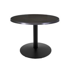 30" Tall OD214 Indoor/Outdoor All-Season Table with 30" Diameter Charcoal Top