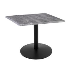 30" Tall OD214 Indoor/Outdoor All-Season Table with 30" x 30" Square Greystone Top