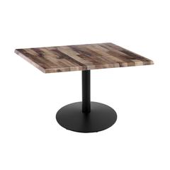 30" Tall OD214 Indoor/Outdoor All-Season Table with 36" x 36" Square Rustic Top