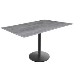 30" Tall OD214 Indoor/Outdoor All-Season Table with 32" x 48 Greystone Top