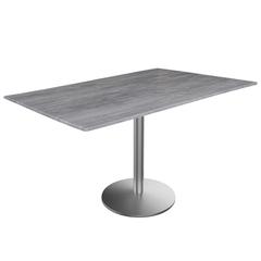 30" Tall OD214 Indoor/Outdoor All-Season Table with 32" x 48" Greystone Top