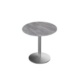 30" Tall OD214 Indoor/Outdoor All-Season Table with 32" Diameter Greystone Top