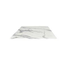 32" x 32" White Marble, Indoor/Outdoor All-Season EuroSlim Table Top