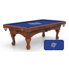 Grand Valley State University 8' Pool Table with a Chardonnay Finish