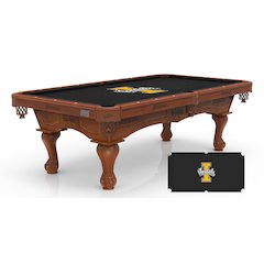 University of Idaho 8' Pool Table with a Chardonnay Finish