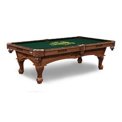 North Dakota State University 8' Pool Table with a Chardonnay Finish