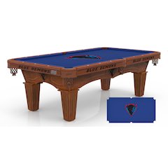 DePaul University 8' Pool Table with a Chardonnay Finish