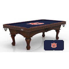 Auburn University 8' Pool Table with a Navajo Finish
