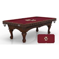 Boston College 8' Pool Table with a Navajo Finish