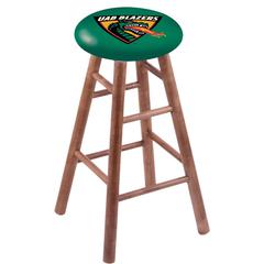 Maple Bar Stool in Medium Finish with UAB Seat