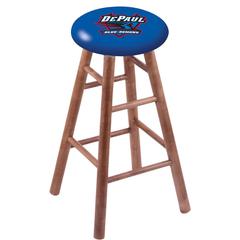 Maple Counter Stool in Medium Finish with DePaul Seat