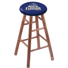Maple Counter Stool in Medium Finish with North Florida Seat