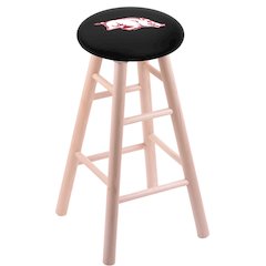 Maple Counter Stool in Natural Finish with Arkansas Seat
