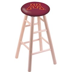 Maple Counter Stool in Natural Finish with Minnesota Seat