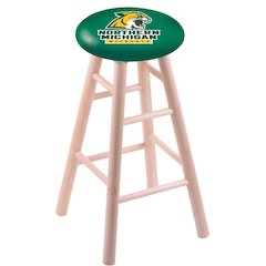 Maple Bar Stool in Natural Finish with Northern Michigan Seat