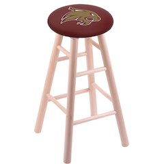 Maple Counter Stool in Natural Finish with Texas State Seat