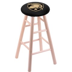Maple Counter Stool in Natural Finish with US Military Academy (ARMY) Seat